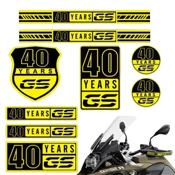 Водоустойчив Мотоциклетни Етикети|GS 40-Годишна Мотоциклетът Защита за ръцете|GS Противоударные Аксесоари Стикер За F650/700/800/8